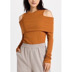 Tanya Taylor NWT Sanna Top Cold Shoulder Wrap Around Size XS